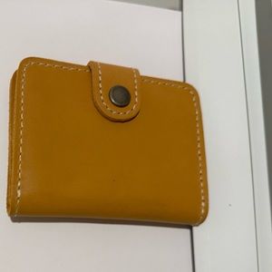 Portland Leather Goods Mini Bifold Wallet - Sunflower